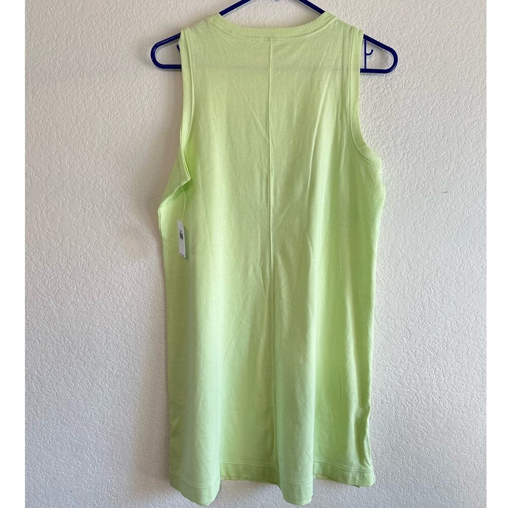 NWT OLD NAVY Sleeveless Vintage Mini Shift Front Pocket Green Dress Size Small - Picture 3 of 7